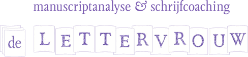 Logo van de Lettervrouw