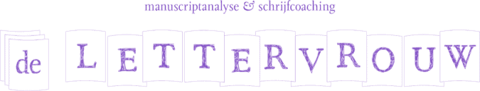 Logo van de Lettervrouw